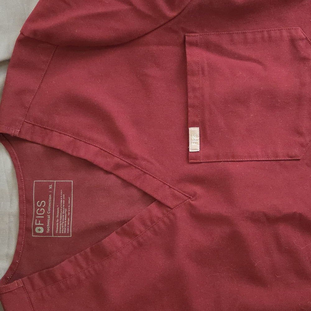 Figs One Pocket Scrub Top XL - Picture 2 of 4